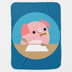 Cute Cartoon Pig 