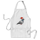 Pigeon Santa Claus Apron