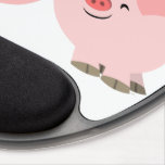 Cute Cartoon Pigs in Love Gel Mousepad