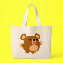 Cute Cartoon Playful Bear Bag