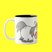 Cute Cartoon Ponies Standoff  Mug mugs