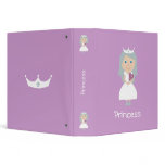 Cute cartoon Princess binder