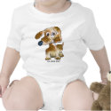 Cute Cartoon Puppy Dogs Baby t-shirts by zooogle Cute Cartoon Puppy Dogs Baby t-shirts
