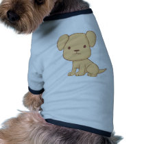 Cute Cartoon Puppy Shirts pet clothing by graphicdesigner Cute Cartoon Puppy Shirts pet clothing