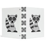 Cute Cartoon Raccoon Photo Album School Binder