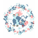 Cute Cartoon Sea Cows children T-shirt