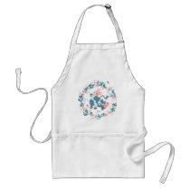 Cute Cartoon Sea Cows cooking apron
