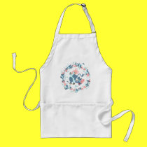 Cute Cartoon Sea Cows cooking apron by Lioness_Graphics Cute Cartoon Sea Cows cooking apron