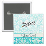 Cute Cartoon Seagull Pinback Button