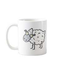 cute cartoon sheep mug