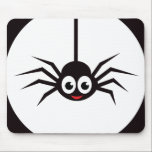 Cute cartoon spider mousepad