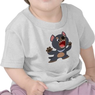 Cute Cartoon Tasmanian Devil Baby T-Shirt