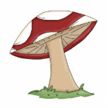 Cute Cartoon Toadstools Mushrooms Design Photo Cut Outs