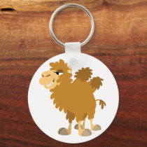 Cute Cartoon Two-Humped Camel Keychain