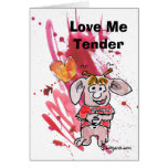 Cute Cartoon Valentine Card