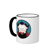 Cute Cartoon Vampire | Halloween Novelty Gift Mug