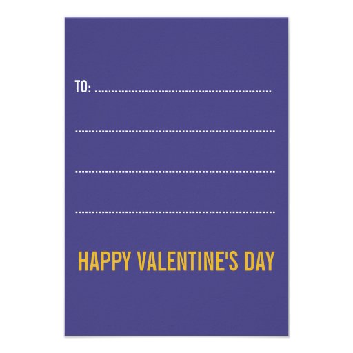 Cute Cartoon Whale Classroom Valentine Photo Custom Announcement