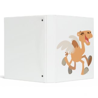 Cute Cartoon Winged-Camel Binder binder