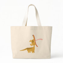 Cute Cartoon Yawning Thylacine Bag by Lioness_Graphics Cute Cartoon Yawning Thylacine Bag