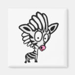 Cute Cartoon Zebra Refrigerator Magnets
