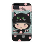 Cute Cat Case-Mate Case iPhone 4 Cover