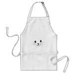 Cute Cat Face. Aprons
