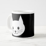 Cute Cat Face. Jumbo Mug