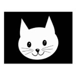 Cute Cat Face. Postcards