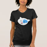 Cute Cat Head(Blue) Tees