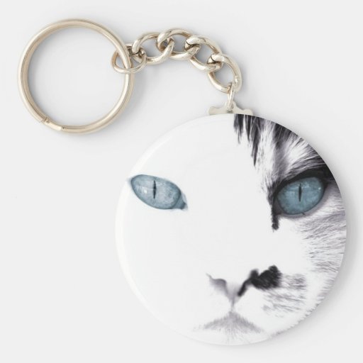 Cute Cat Keychain Zazzle
