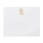 Cute Cat. Pale Amber Color. Personalized Flyer