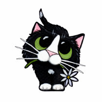 Cute Cat (small logo) Girls Ringer T-Shirt by LisaMarieArt Cute Cat (small logo) Girls Ringer T-Shirt
