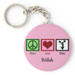Cute Cheerleading keychains