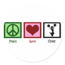 Cute Cheerleading Stickers