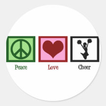 Cute Cheerleading Stickers