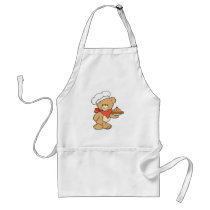 Cute Chef Baker Bear Apron
