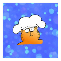 Cute Chef / Cute Cartoon Chef posters