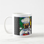 Cute Chef Pug Mug