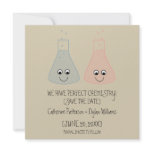 Cute Chemistry Save the Date Invite