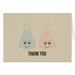 Cute Chemistry Thank You Card