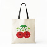 Cute Cherries Canvas Bags