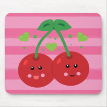Cute Cherries Mousepad