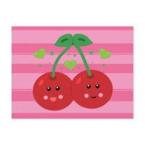 Cute Cherries Postcards