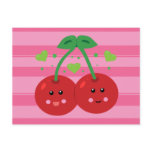 Cute Cherries Postcards