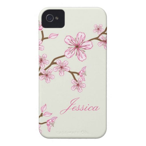 Cute Cherry Blossom Case-Mate iPhone 4 Cases