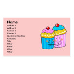 cute cherry cupcakes best friends business card