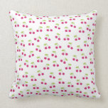 Cute cherry fruit retro pattern pillows