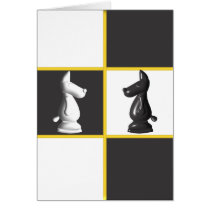 Cute Chess Pieces Cards