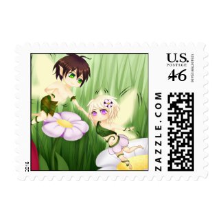 Cute Chibi Fairy Boy and girl