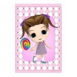 Cute Chibi Girl Poster